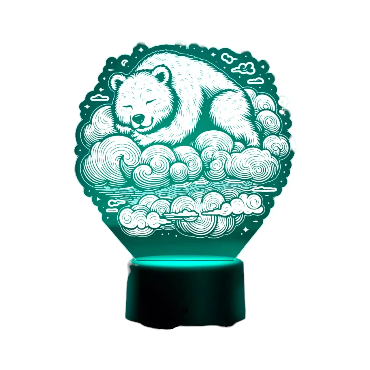 چراغ خواب اتاق کودک مدل بالبینگ خرس