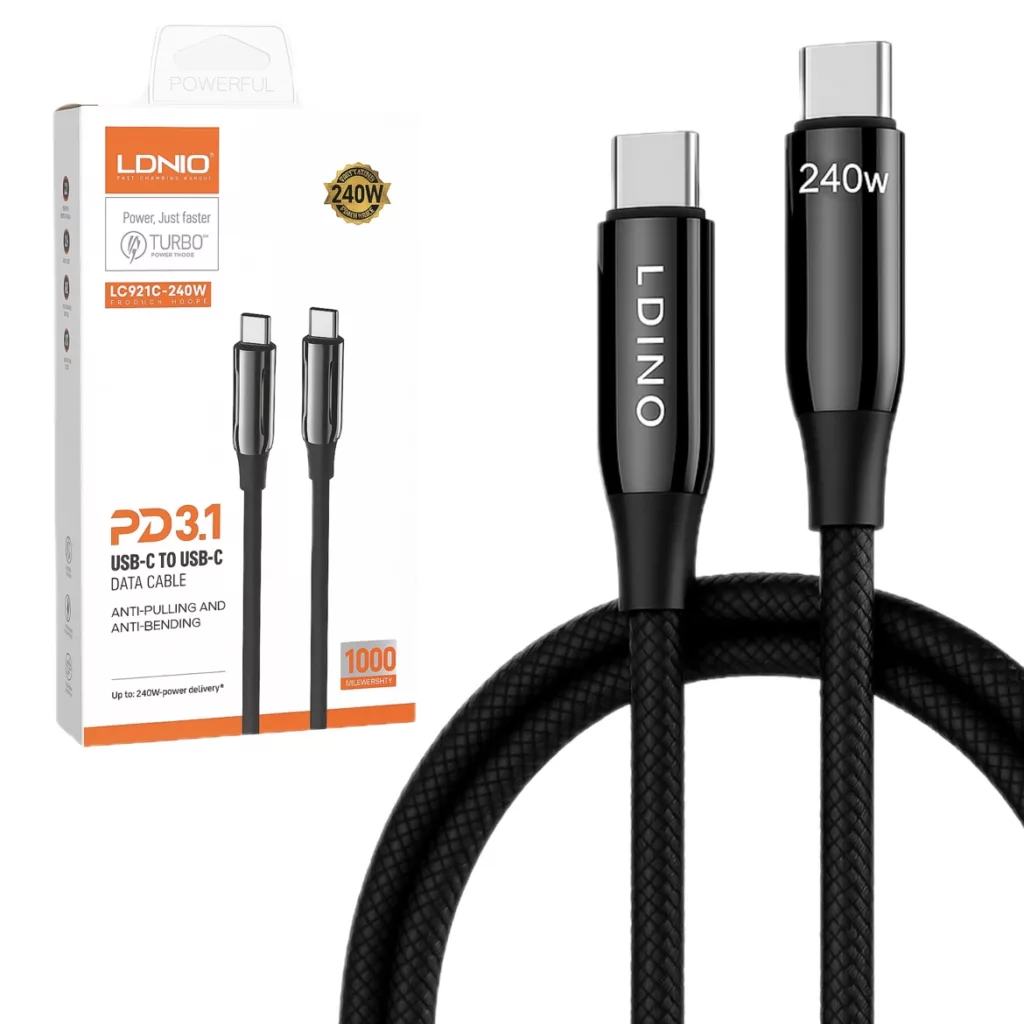 کابل تبدیل USB-C الدینیو مدل Galaxy S24Fe طول 1 متر