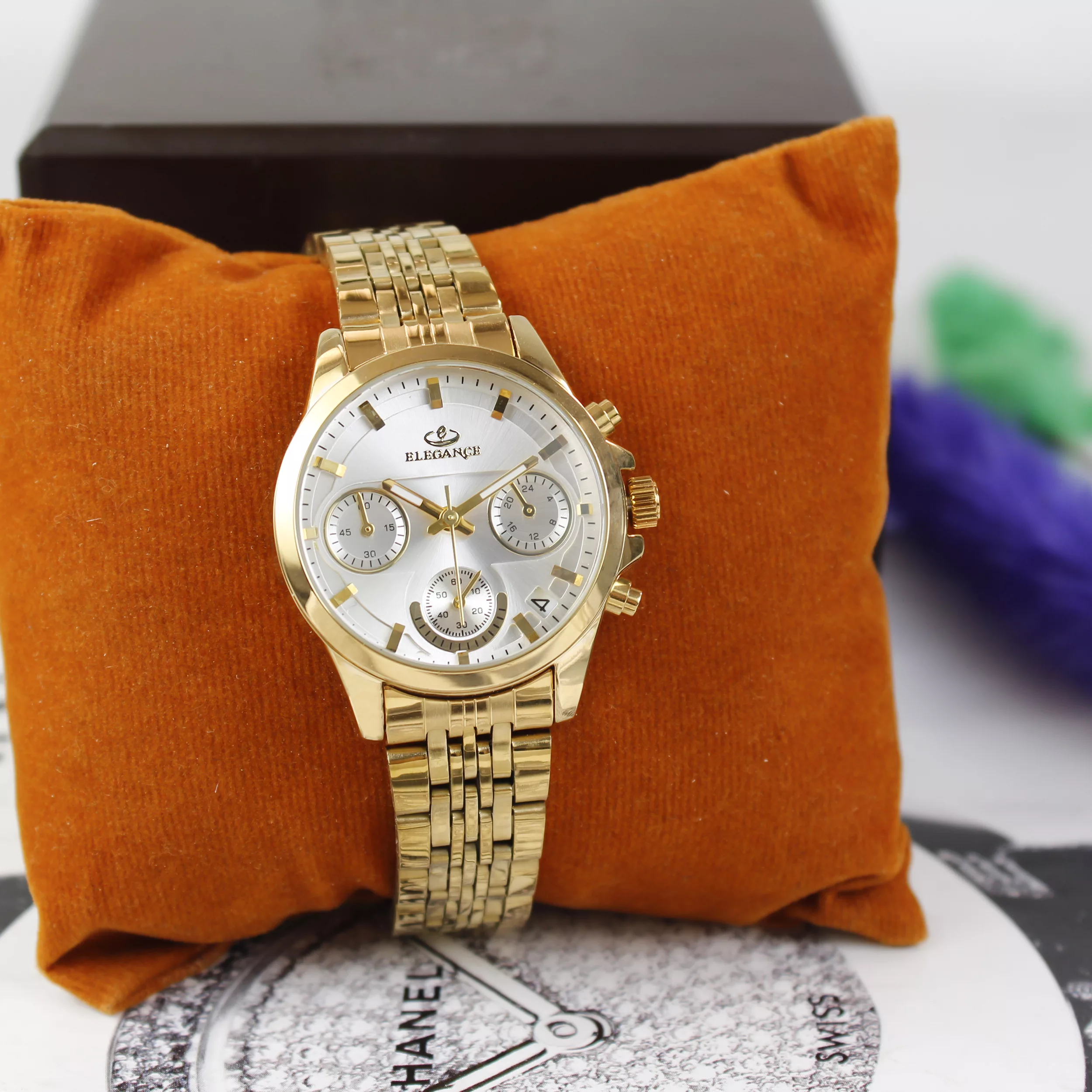 ساعت مچی عقربه‌ای زنانه الگانس مدل CTS7840