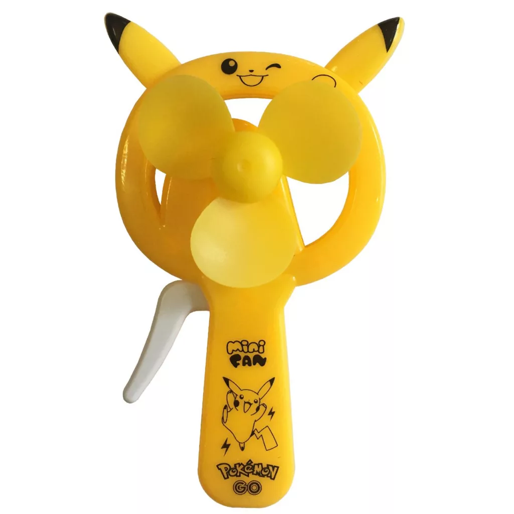 پنکه دستی مدل فشاری طرح پوکمون