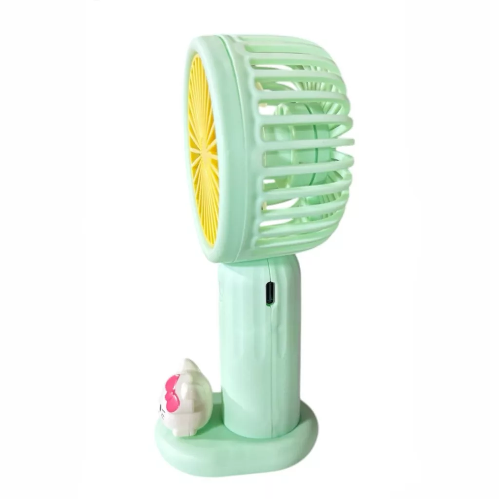 پنکه شارژی مدل کیتی طرح سه حالت باد ظرفیت 400 میلی آمپر