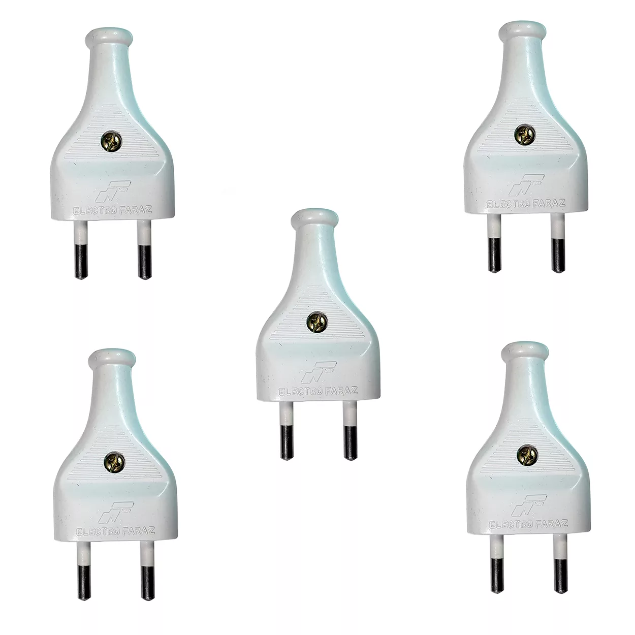 دوشاخه برق الکترو فراز مدل EF-5 بسته 5 عددی