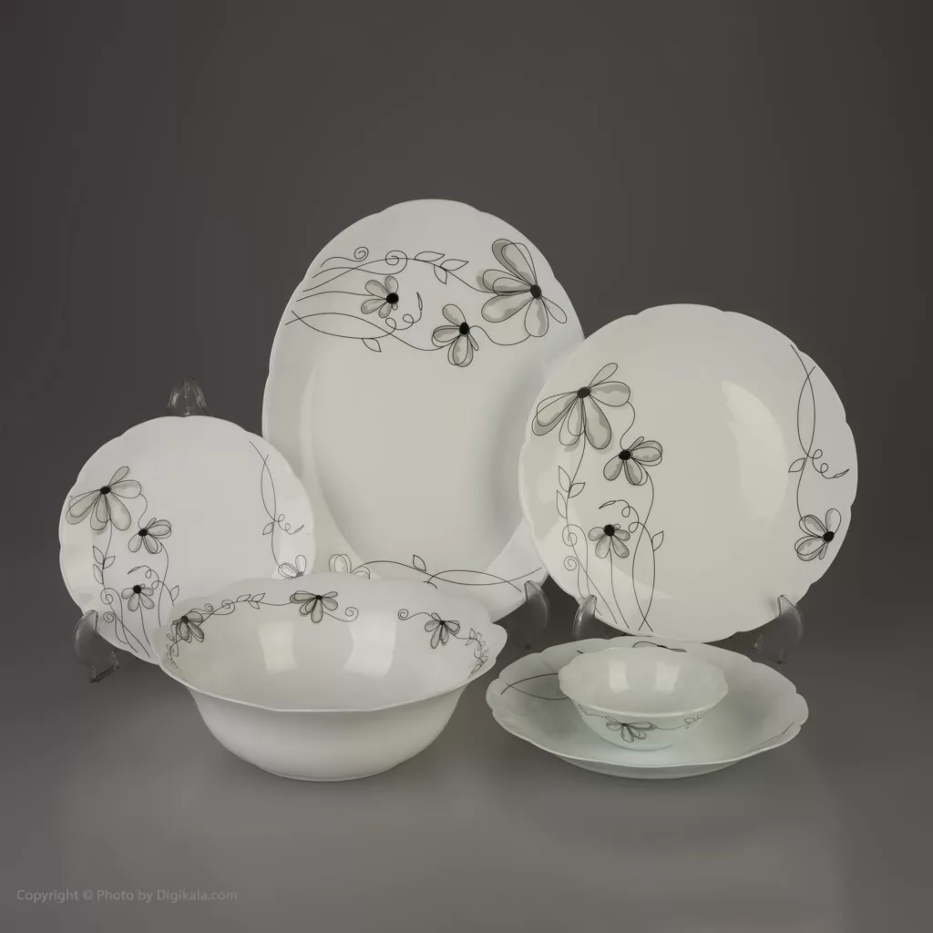 سرویس غذا خوری 26 پارچه دسینی مدل شارلوت