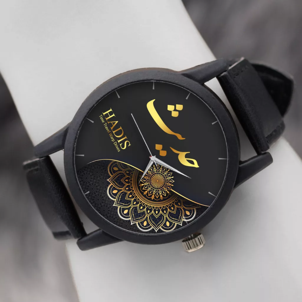 ساعت مچی عقربه ای زنانه طرح حدیث کد LF3239