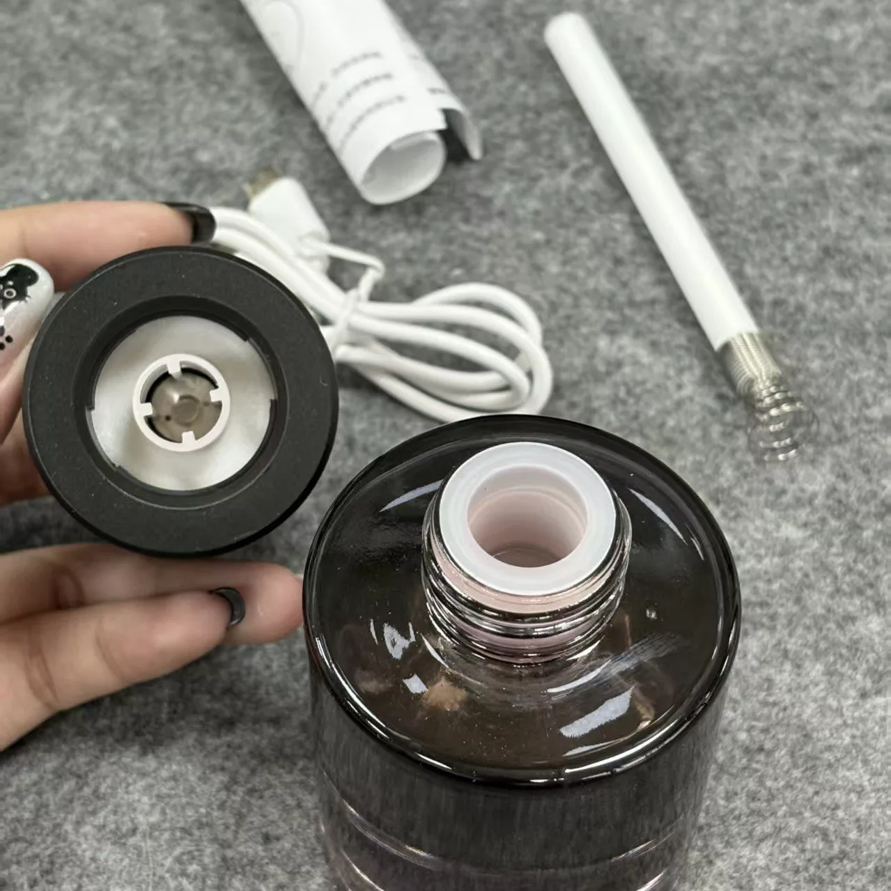 خوشبوکننده خودرو مدل CAR FRAGRANCE با رایحه Blue-Ocean حجم 100 میلی‌لیتر