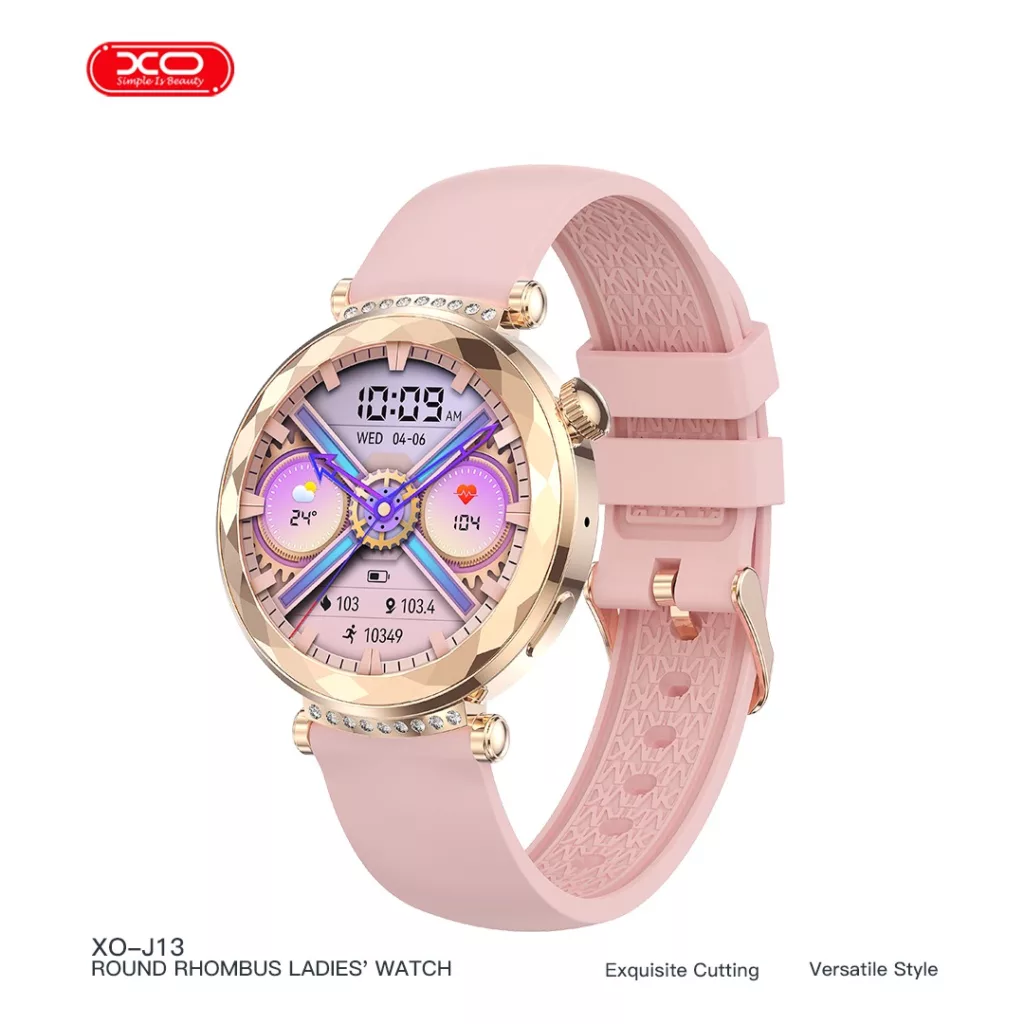 ساعت هوشمند 1.19 اینچ ایکس او مدل J13 با بند سیلیکونی