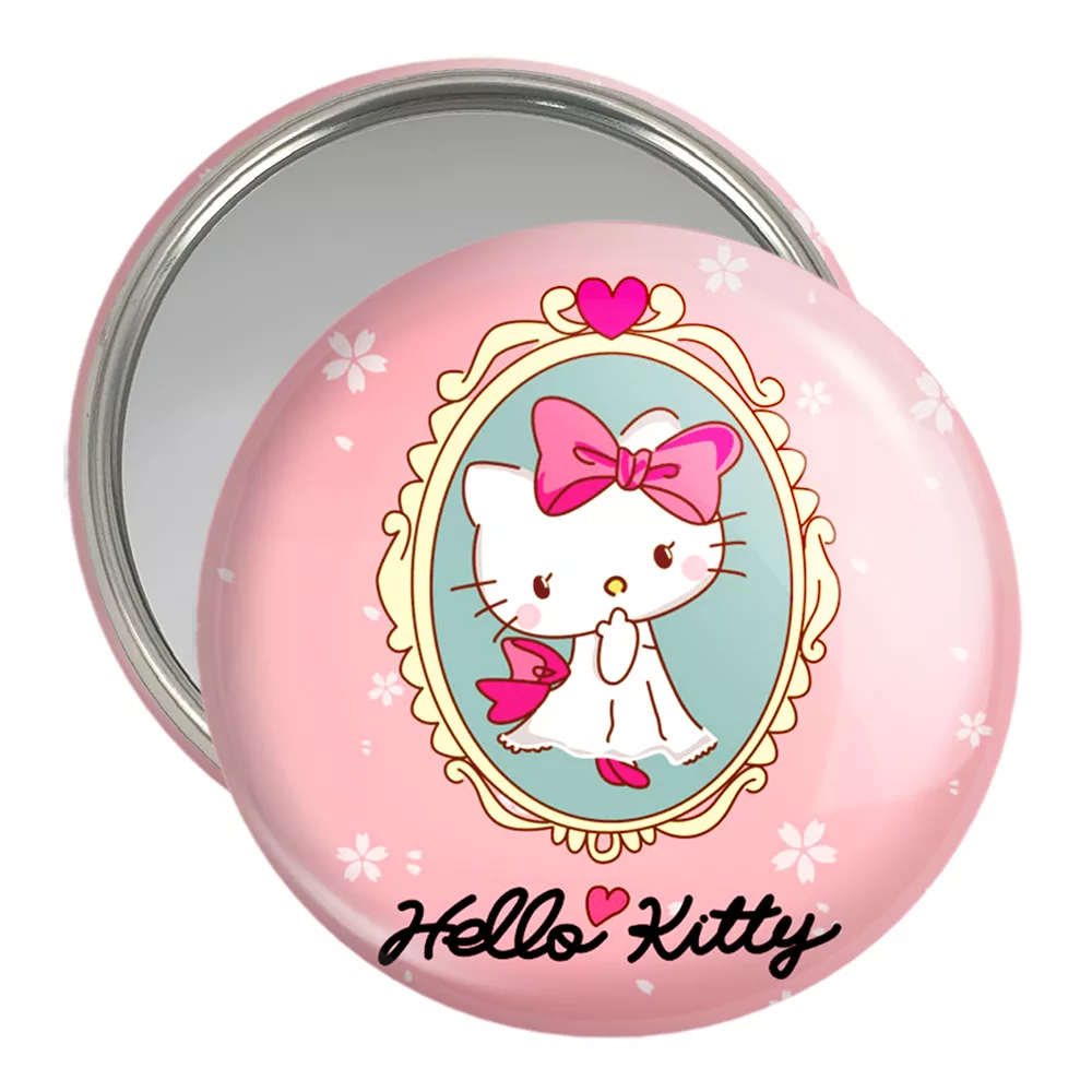 آینه جیبی خندالو مدل هلو کیتی کد 24740