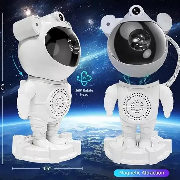 چراغ خواب کودک مدل کهکشانی آدم فضایی ایستاده کد 532