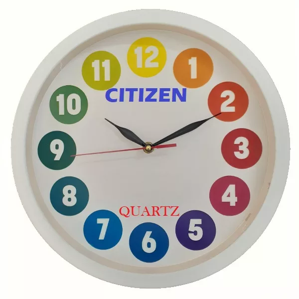 ساعت دیواری مدل رنگین کد 0607