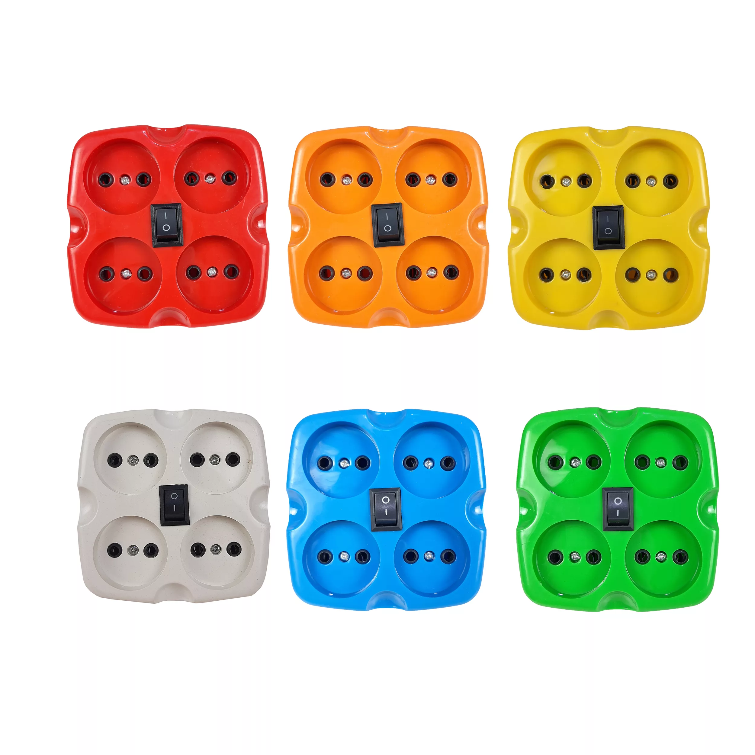 چندراهی برق مدل کلید دار کد N4 مجموعه 2 عددی