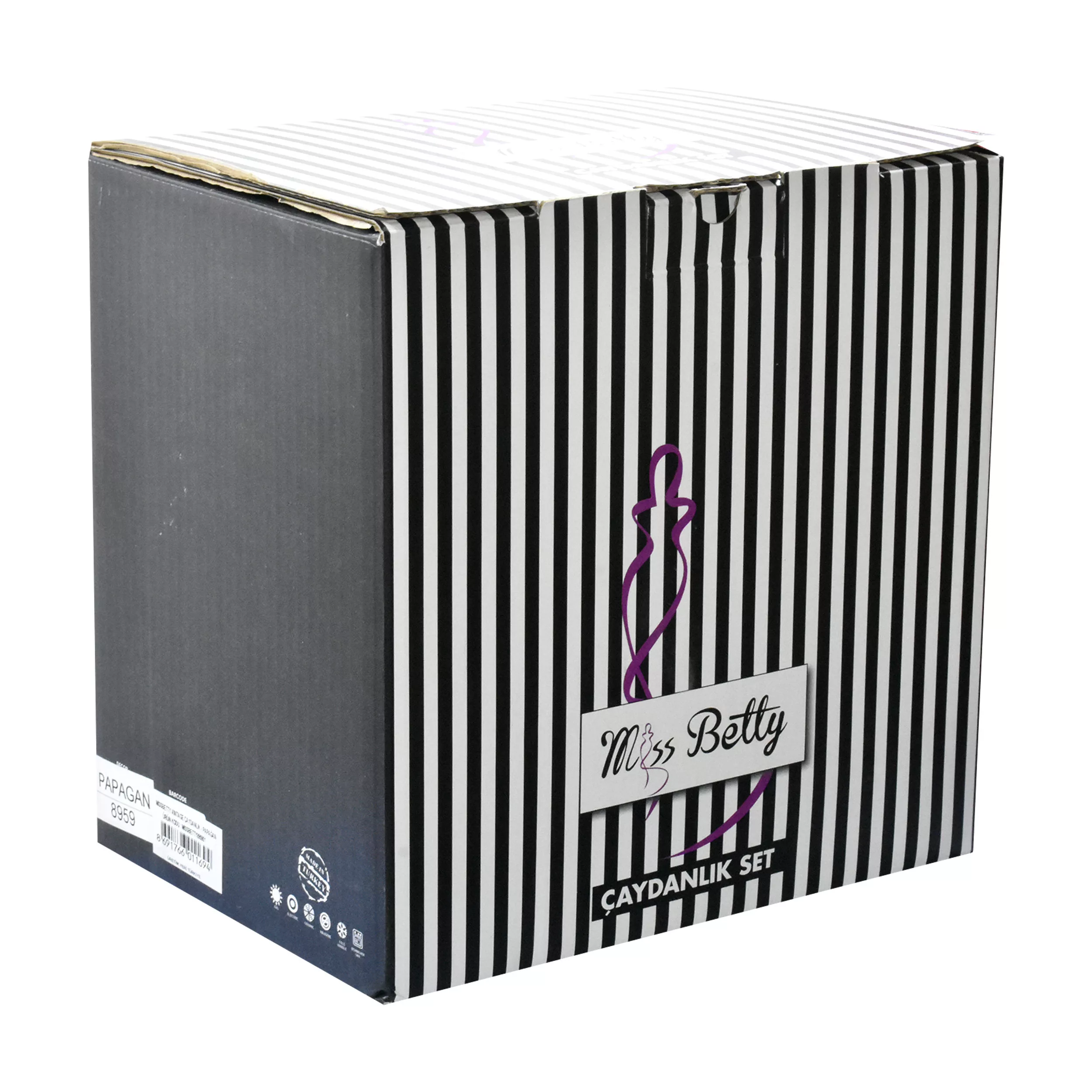 ست کتری و قوری میس بتی مدل Papagan