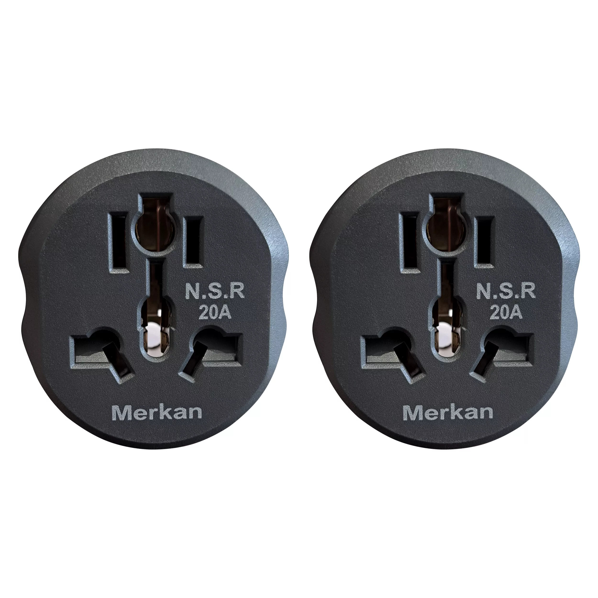 مبدل برق 3 به 2 مرکان مدل MS.20 بسته 2 عددی