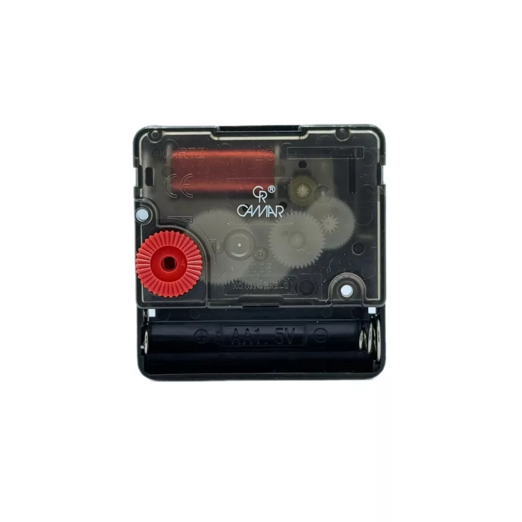 موتور ساعت دیواری کامار مدل شفت کوتاه ارام گرد کد CR13mm