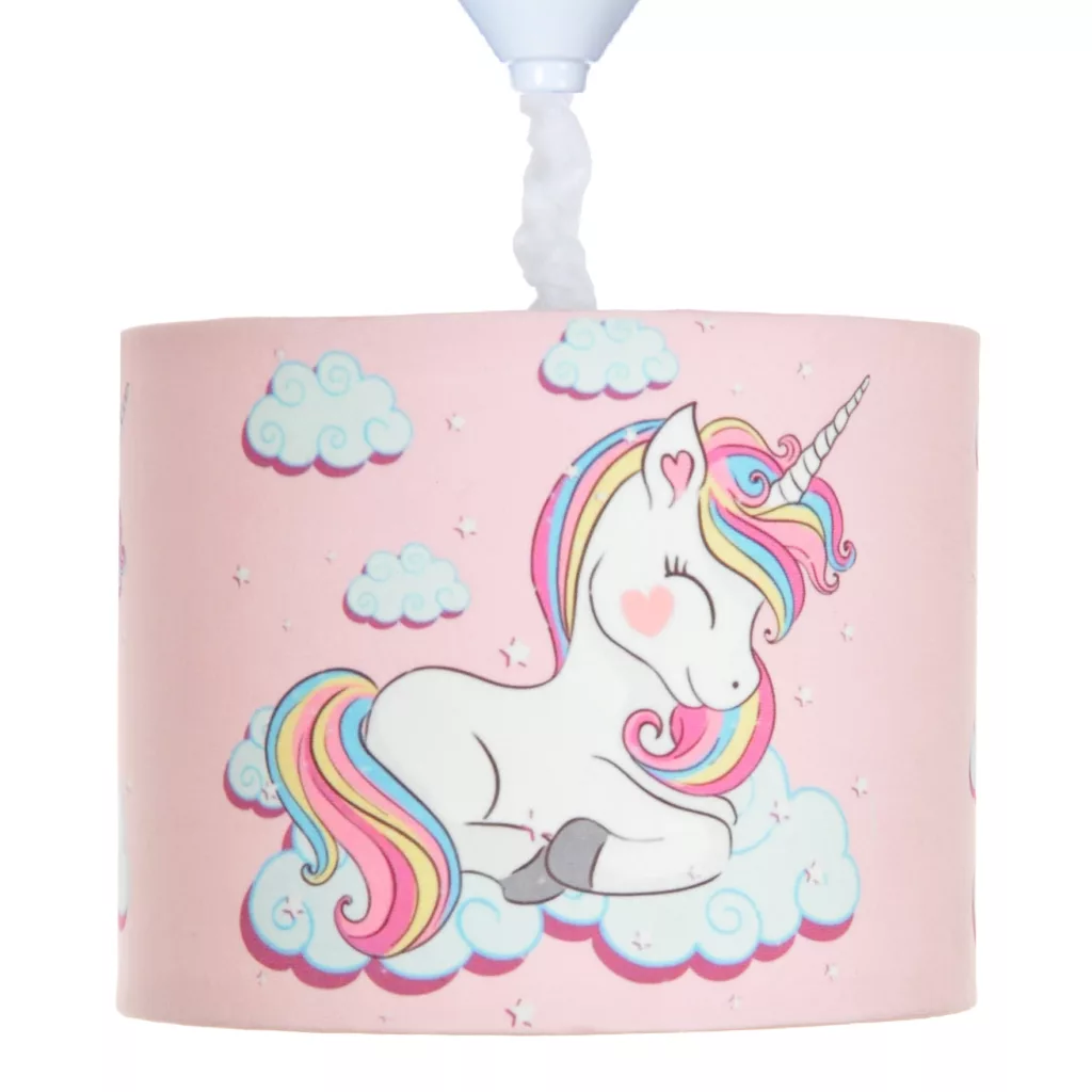 لوستر کودک تابنده مدل تک شاخ