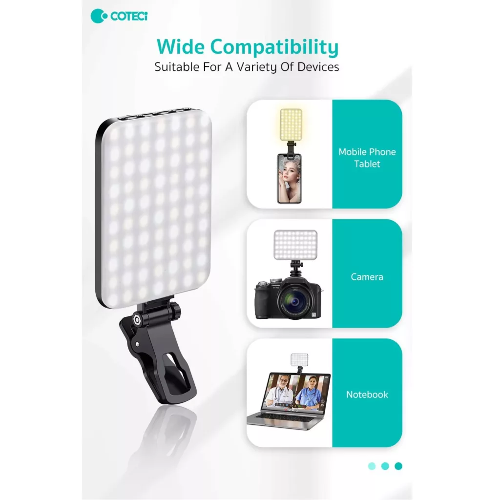 نور ثابت ال ای دی کوتتسی مدل LA-001-BK