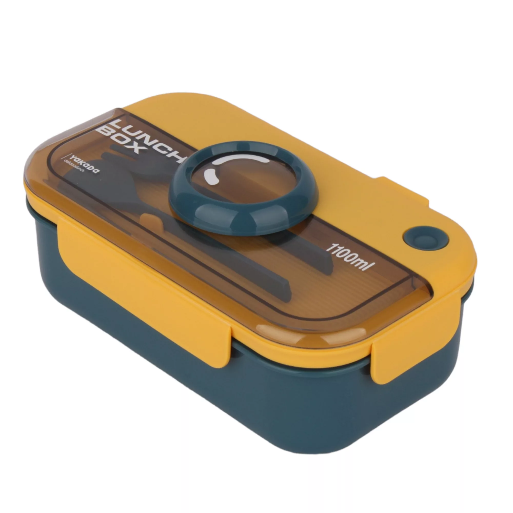 ظرف سفری مدل 1100 طرح دوربین به همراه قاشق و چنگال