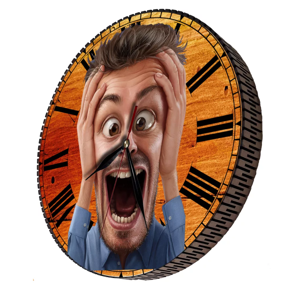 ساعت دیواری مدل فریاد