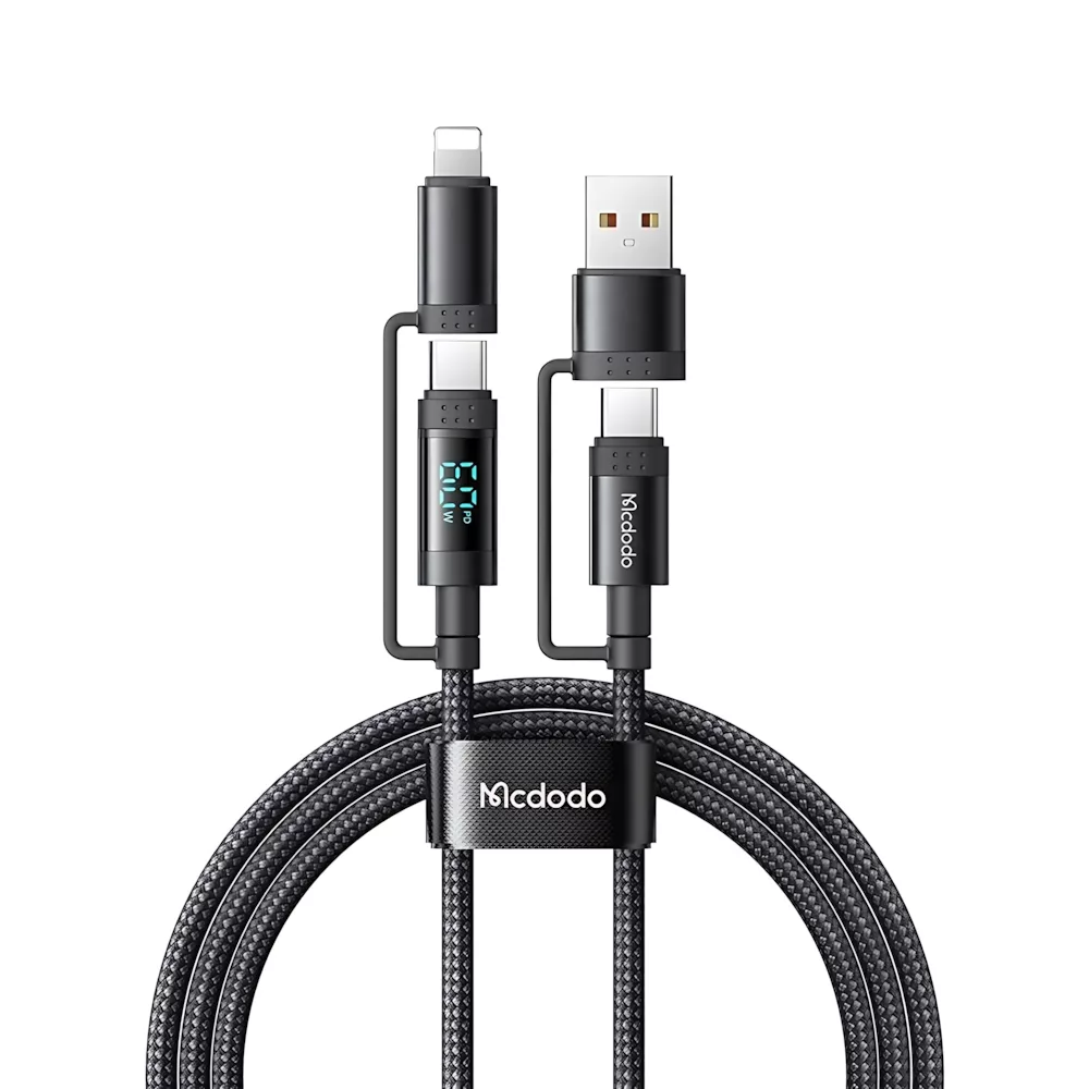 کابل تبدیل USB-C به USB/لایتنینگ مک دودو مدل CA-1990 طول 1.2 متر