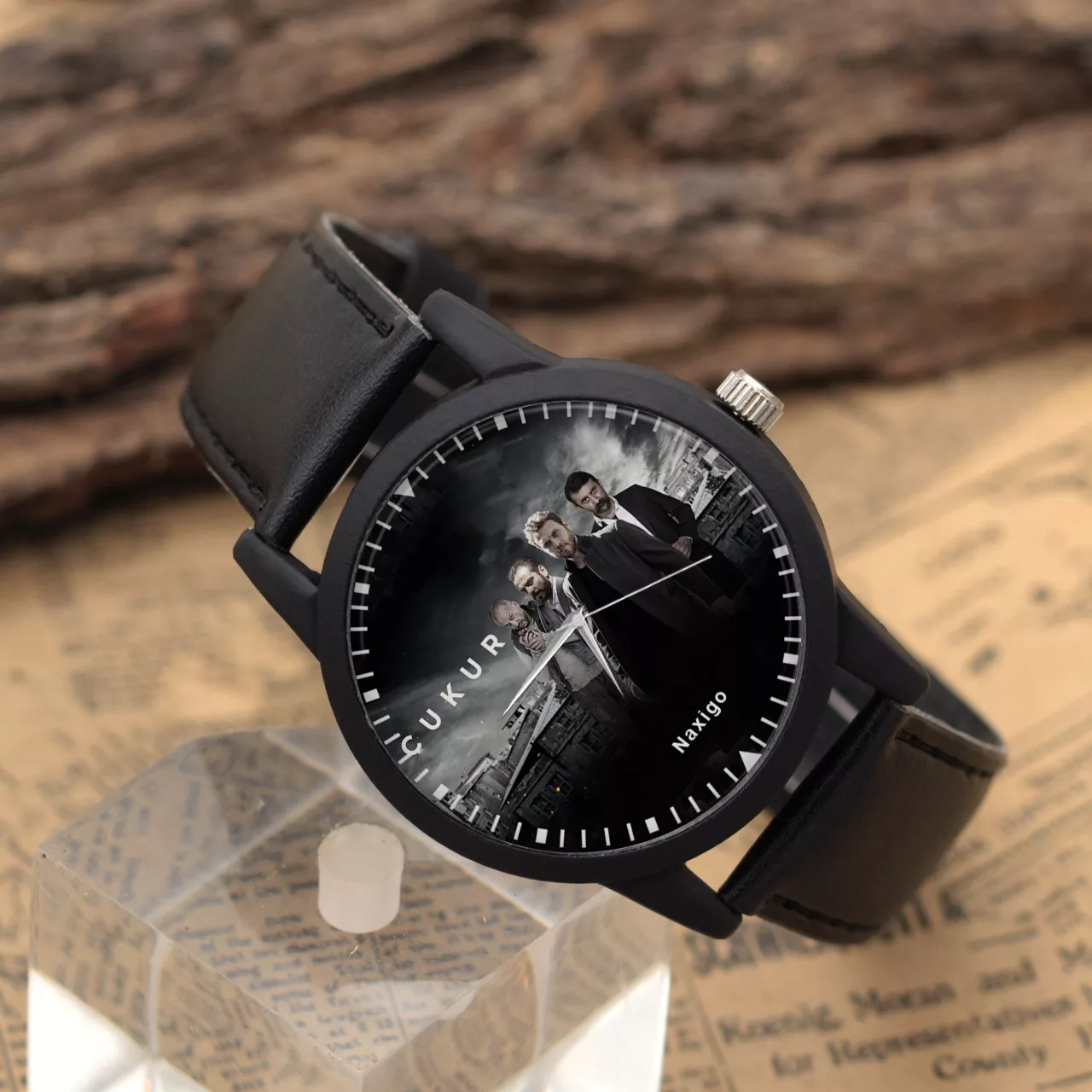 ساعت مچی عقربه ای ناکسیگو مدل سریال ترکی گودال کد LF13918