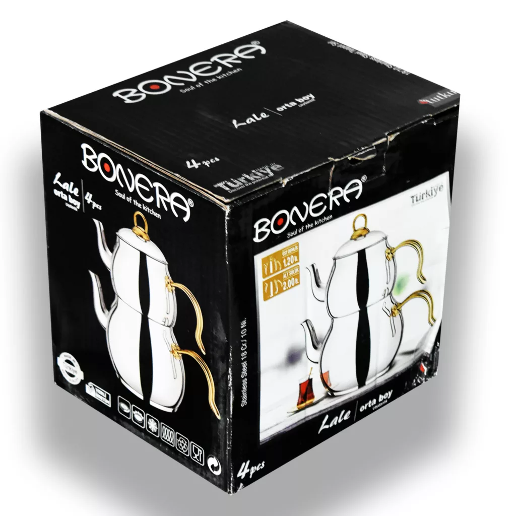 ست کتری و قوری بونرا مدل Lale