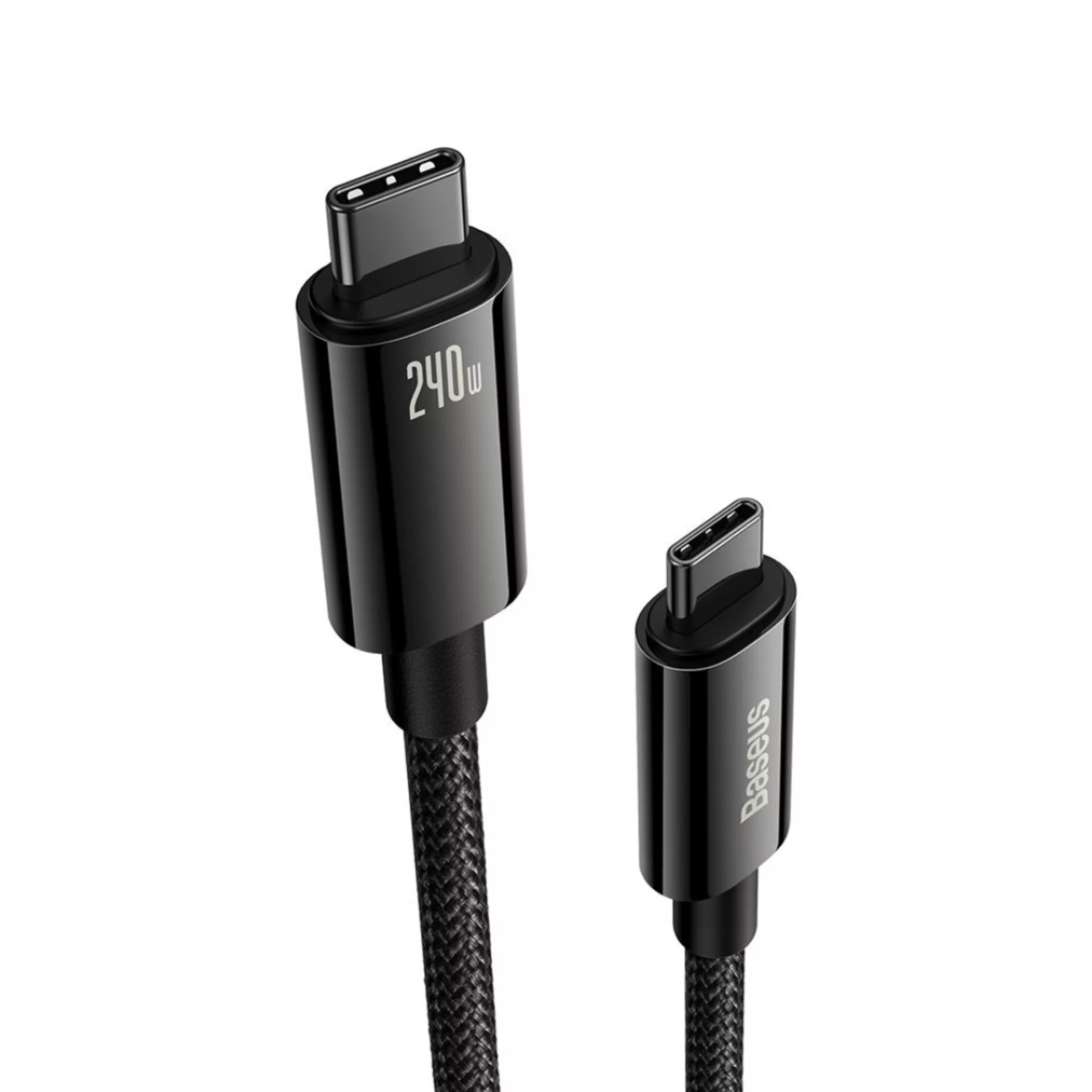 کابل تبدیل USB-C باسئوس مدل (TUNGSTEN GOLD (240W طول 3 متر