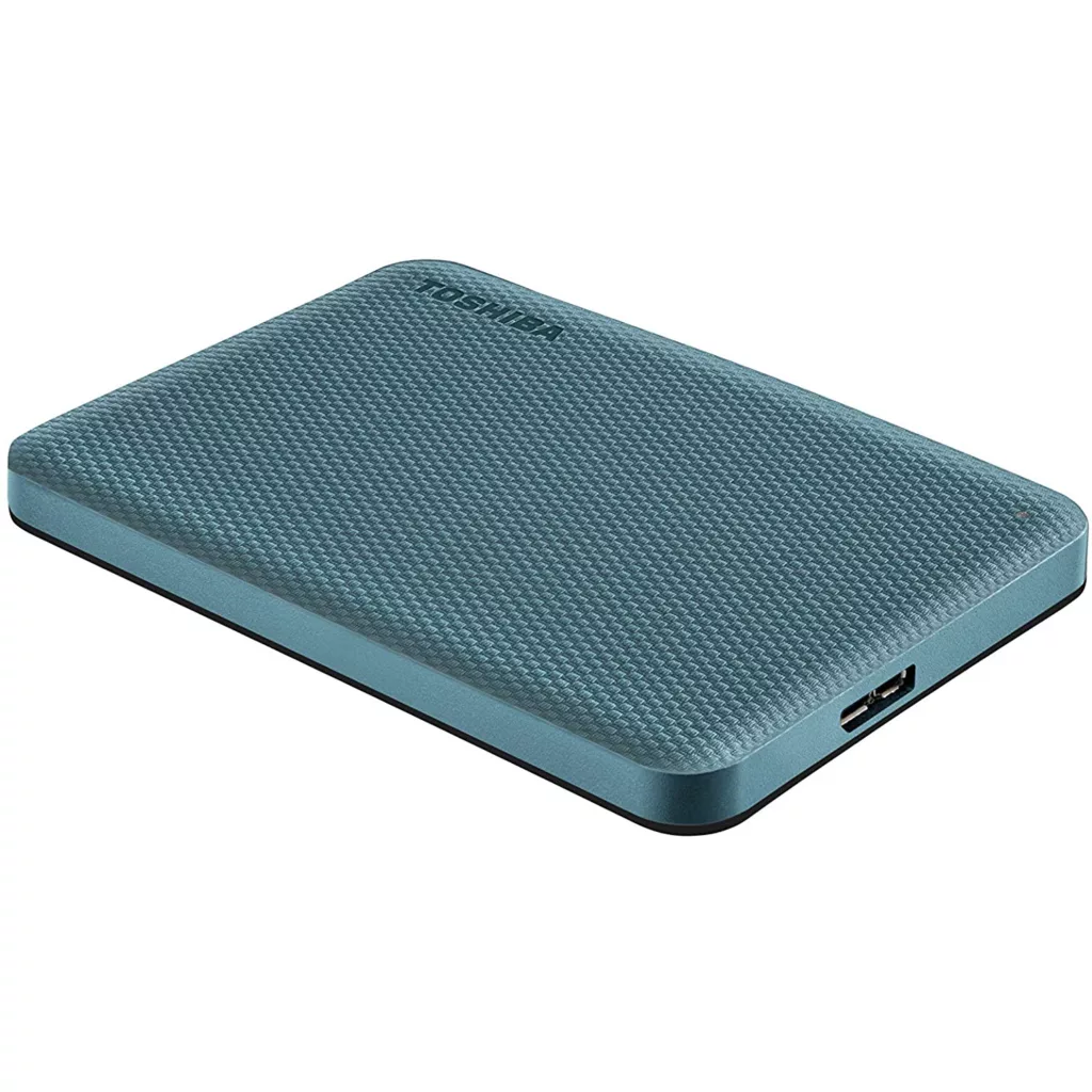 هارد اکسترنال توشیبا مدل Canvio Advance ظرفیت یک ترابایت دارای رابط USB Type-A 3.2