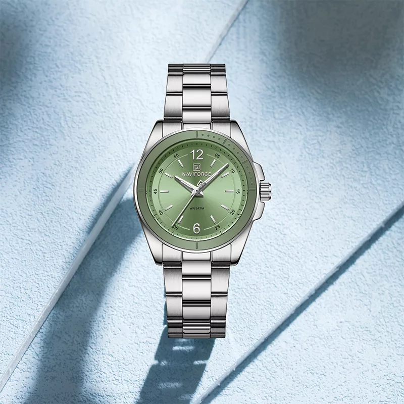 ساعت مچی عقربه‌ای کوارتز زنانه نیوی فورس مدل NF5062 S/GN