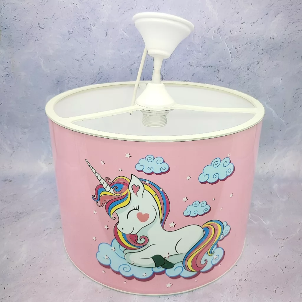 لوستر کودک مدل اسب تک شاخ