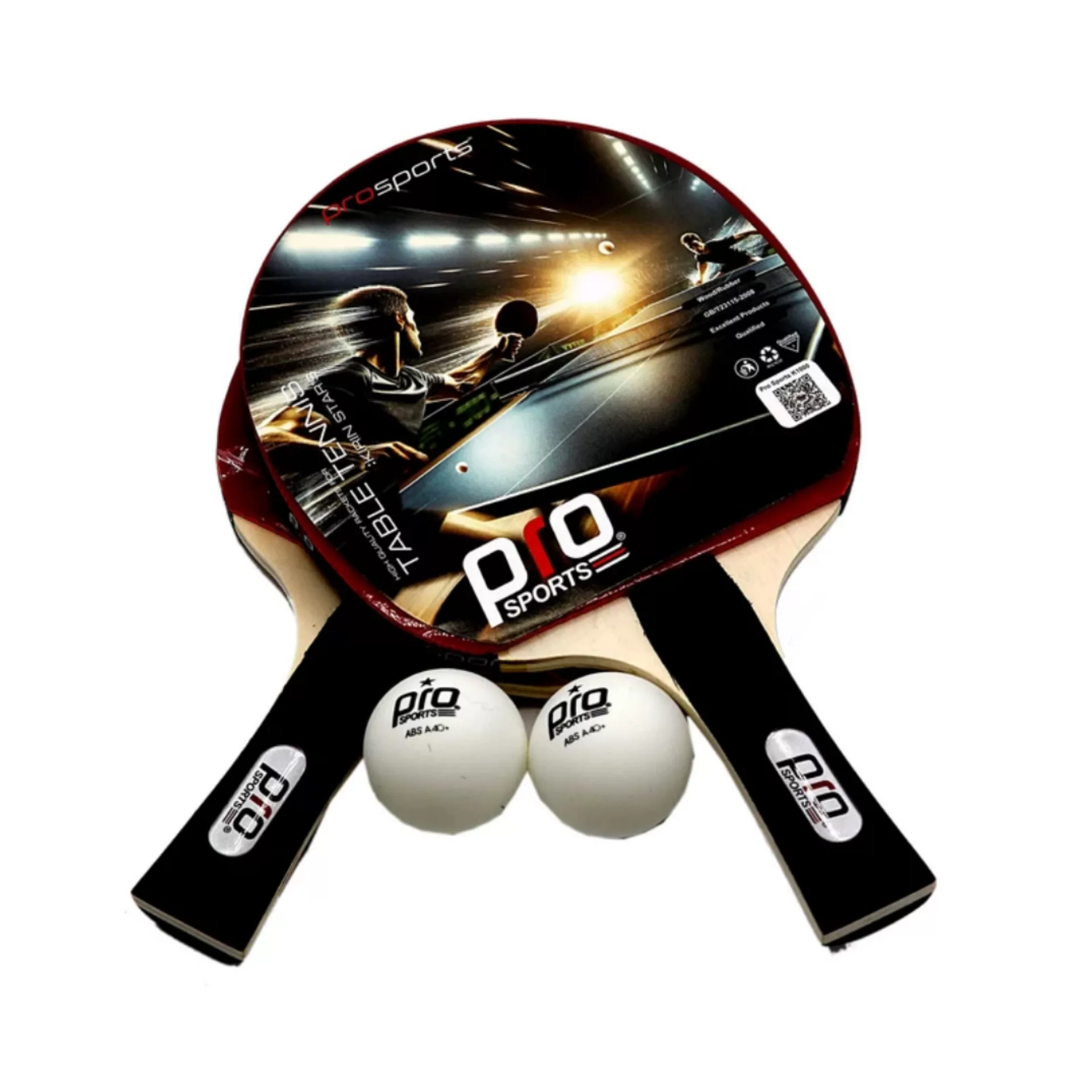 راکت پینگ پنگ مدل K-1000 MEGA به همرا دو عدد توپ