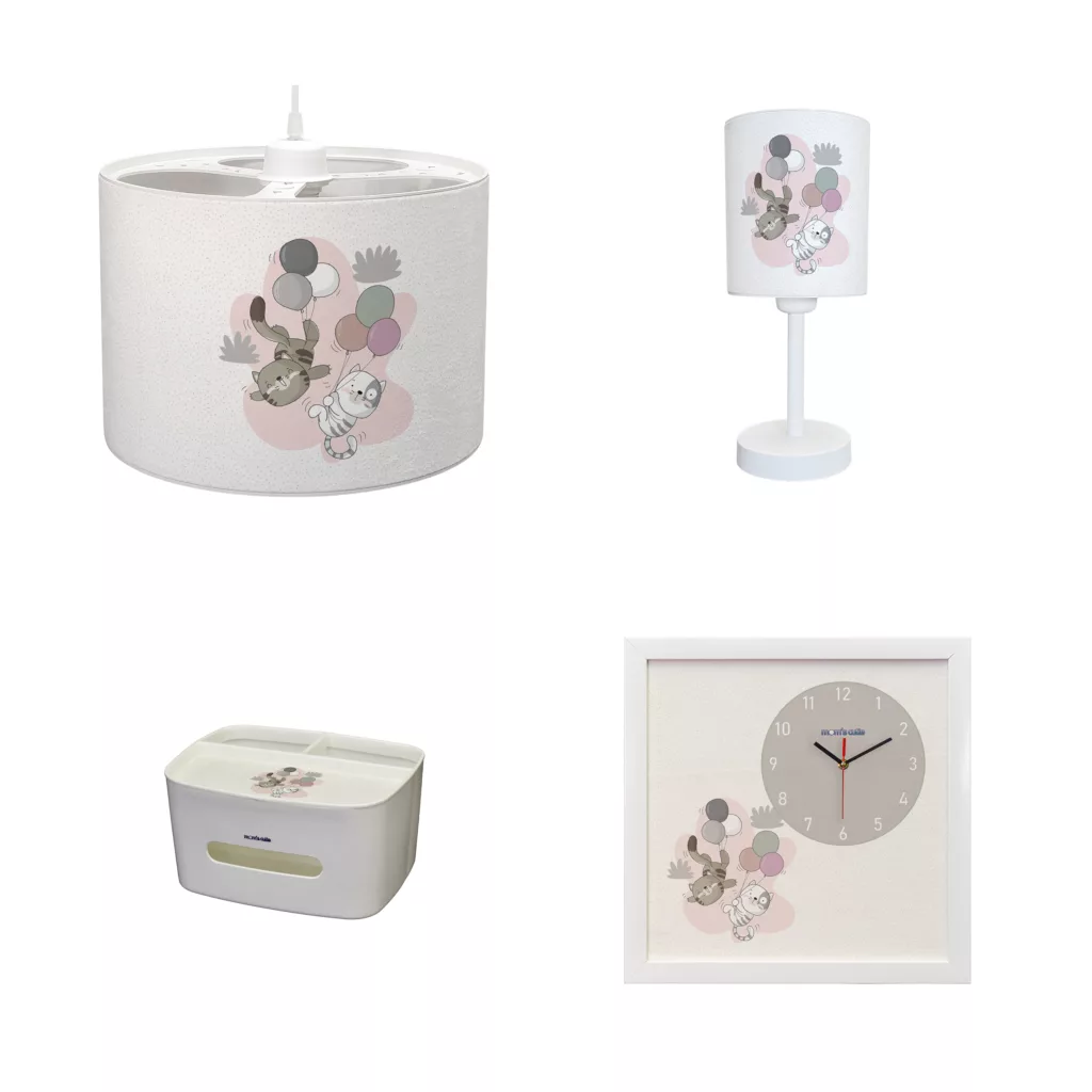 ست لوستر کودک مامز کیوتی مدل PL-92 بسته 4 عددی