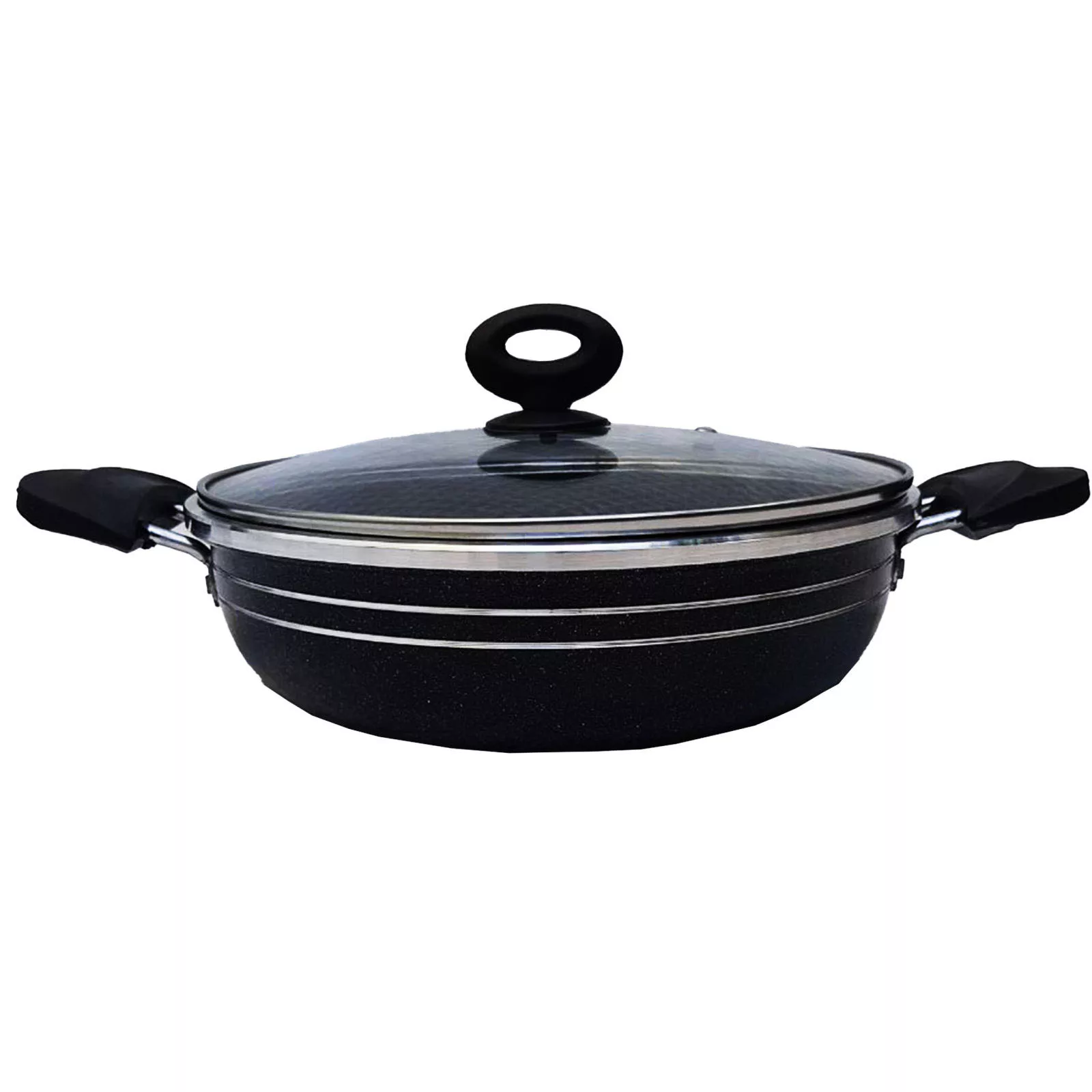 سرویس پخت و پز 14 پارچه هلنا طرح چدن مدل 55410