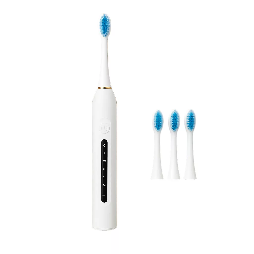 مسواک برقی مدل E-X6 به همراه سری یدک بسته 4 عددی