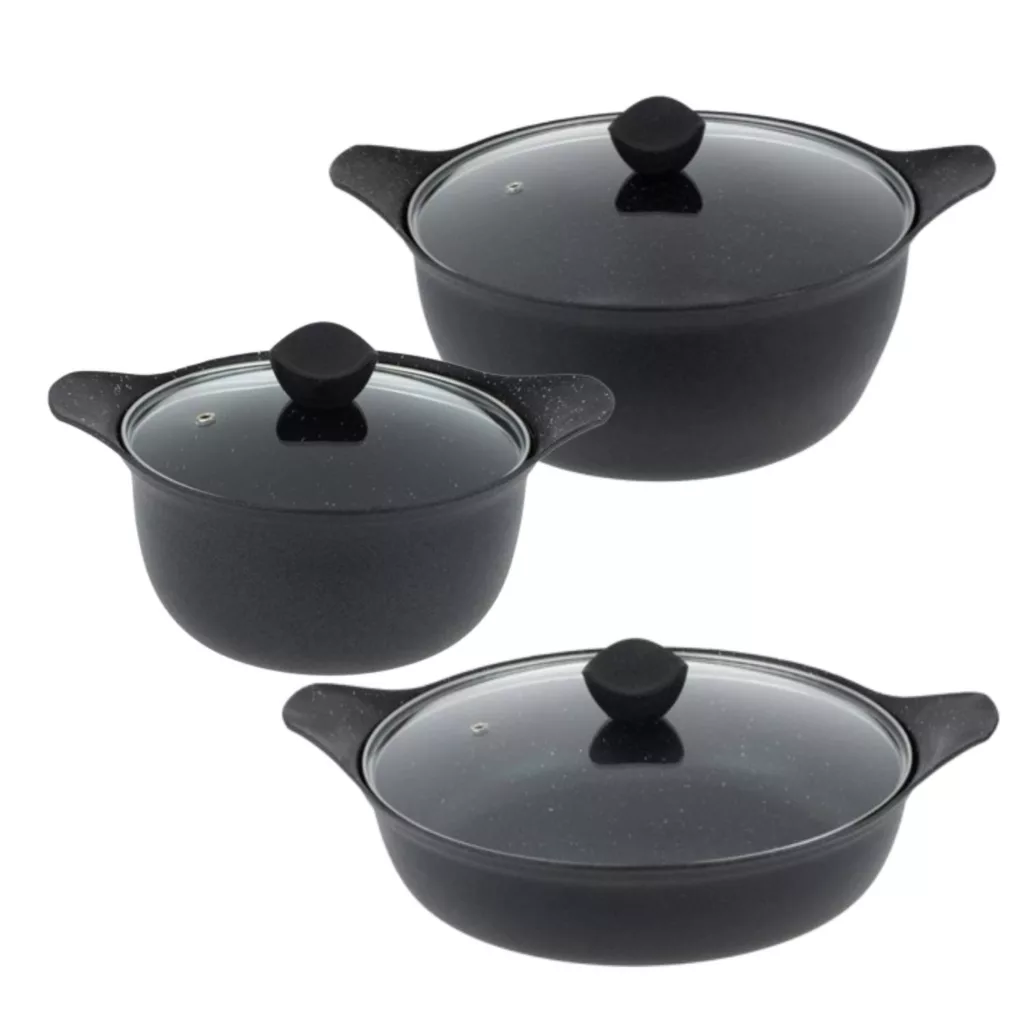 سرویس قابلمه چدنی 6 پارچه پارتینگ مدل PRACTICAL