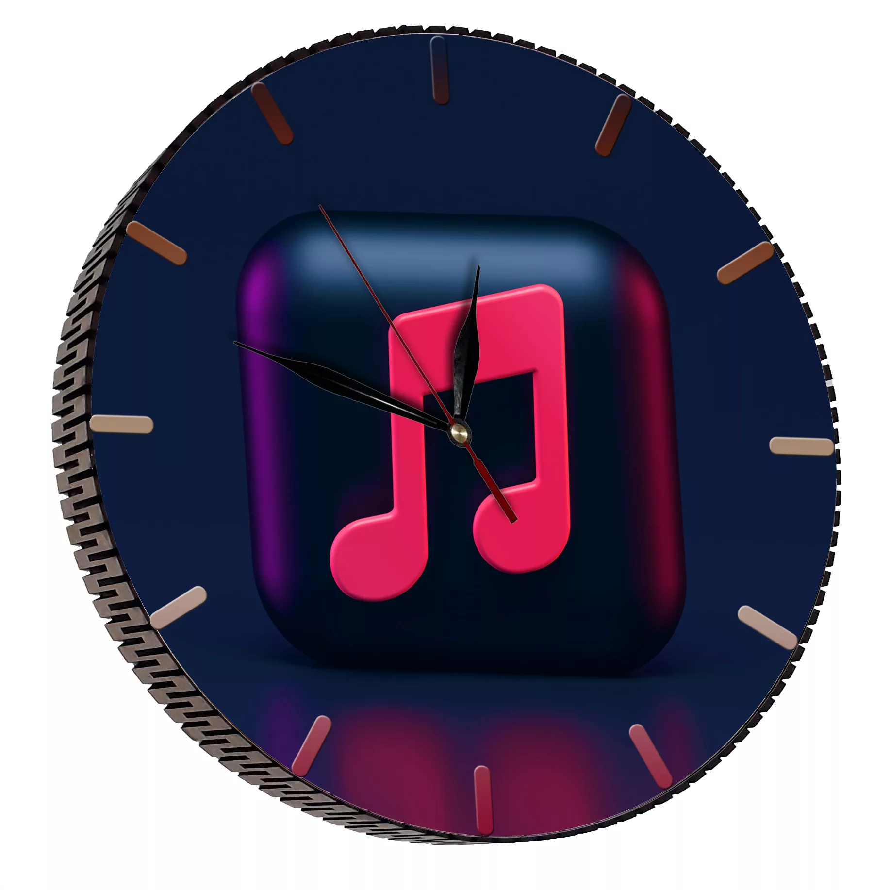 ساعت دیواری مدل موسیقی