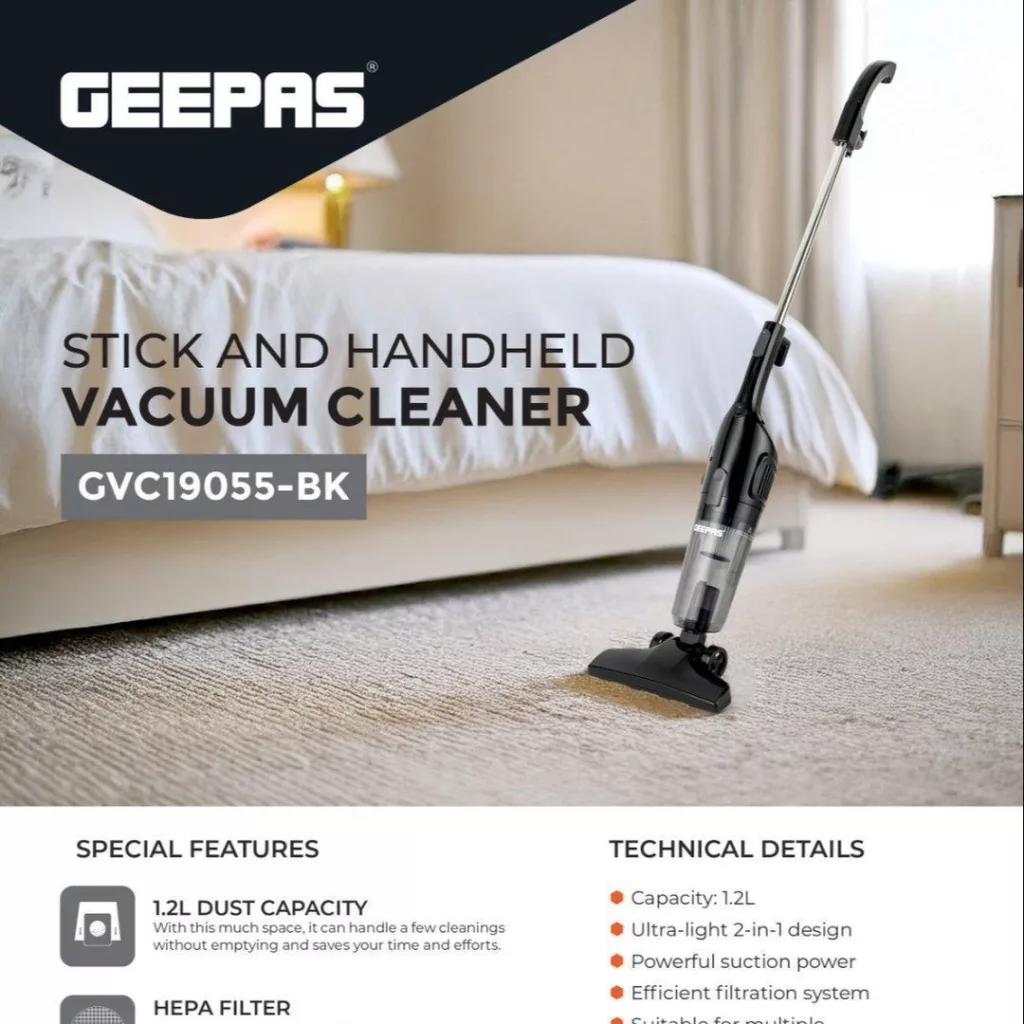 جاروبرقی جی پاس مدل GVC19055