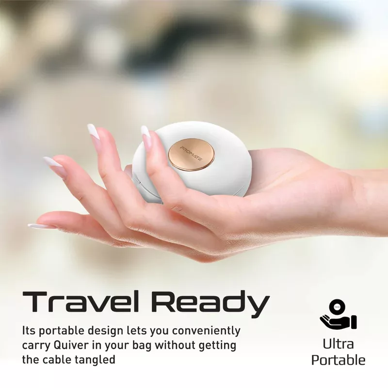 کابل تبدیل USB-C به USB-C/ microUSB / لایتنینگ پرومیت مدل QUIVER طول 1 متر