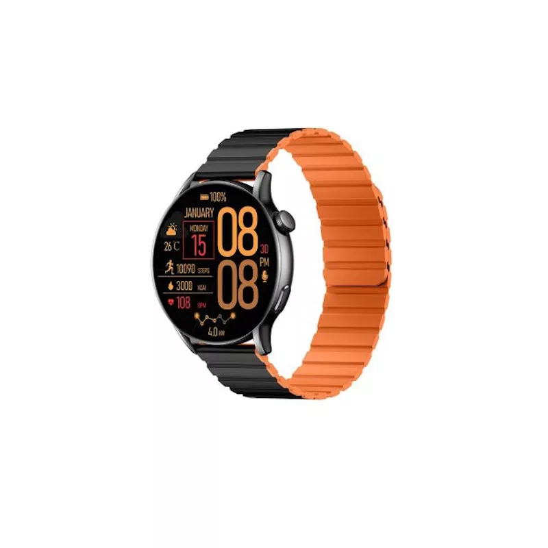 ساعت هوشمند 44 میلی متری گلوریمی مدل APY PORTABLE M2 MAX با بند سیلیکونی