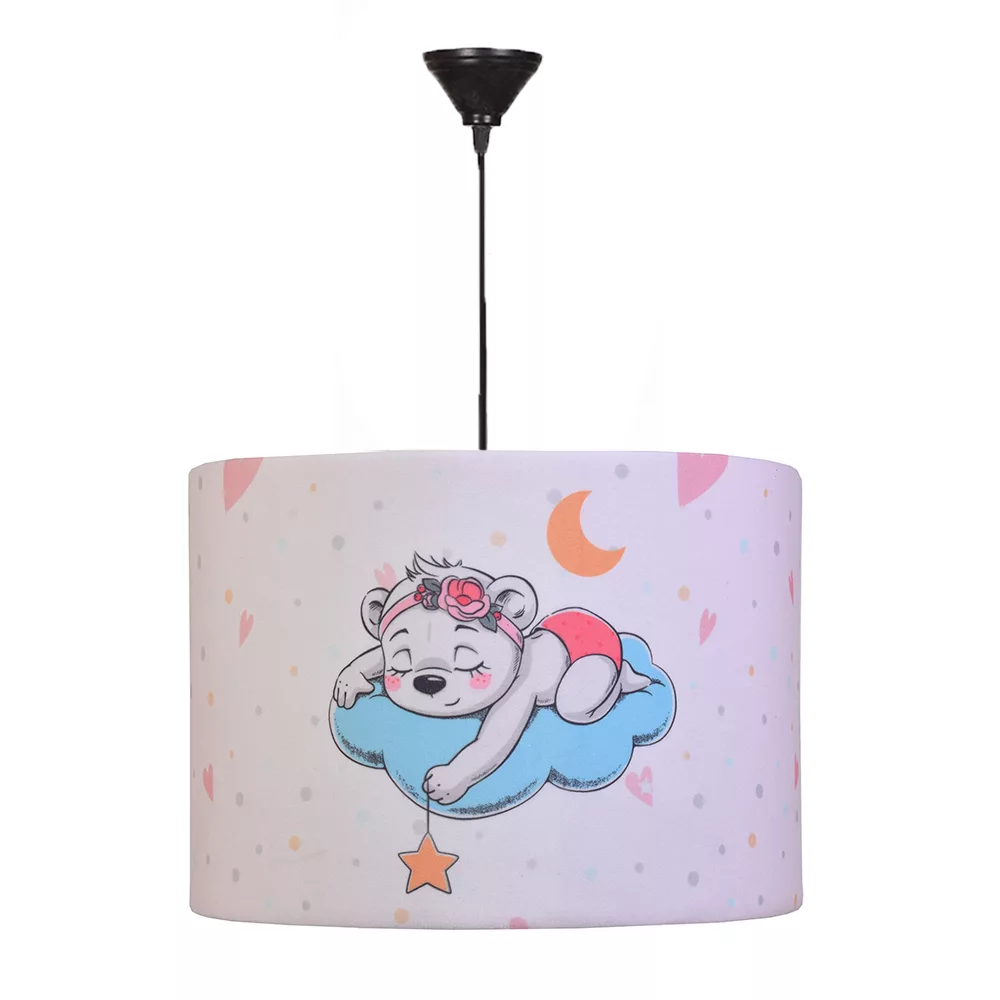 لوستر کودک مدل خرس و ماه و ستاره