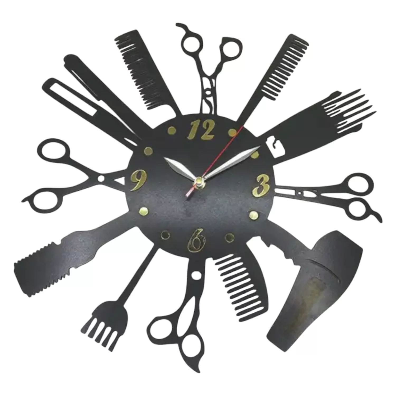 ساعت دیواری مدل آرایشگاهی