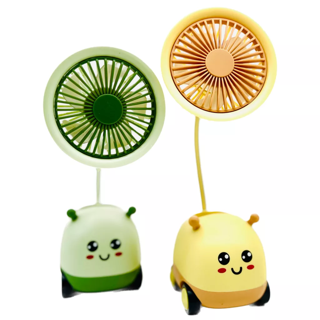 پنکه رومیزی مدل تراش دار طرح استند لوازم تحریر کد 13-89175