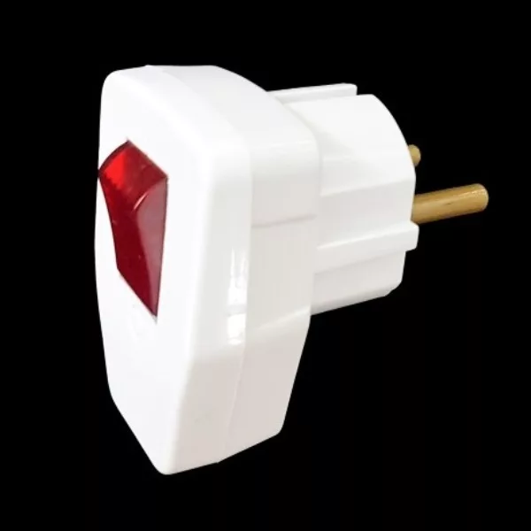 دوشاخه برق مدل کلید دار