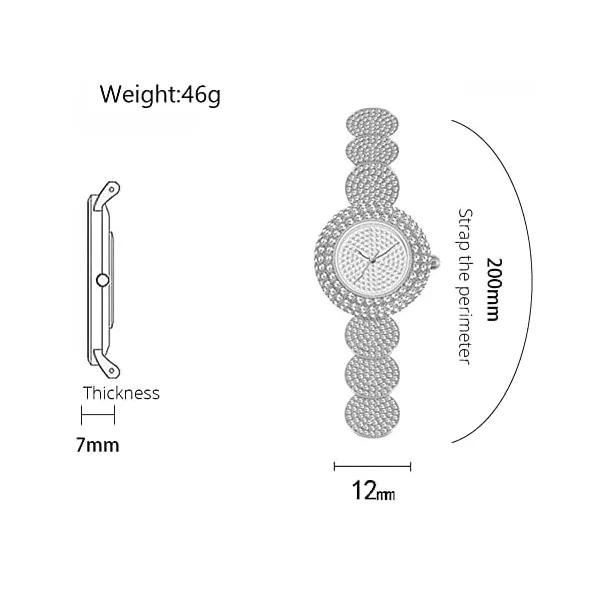 ساعت مچی عقربه ای زنانه کد 01
