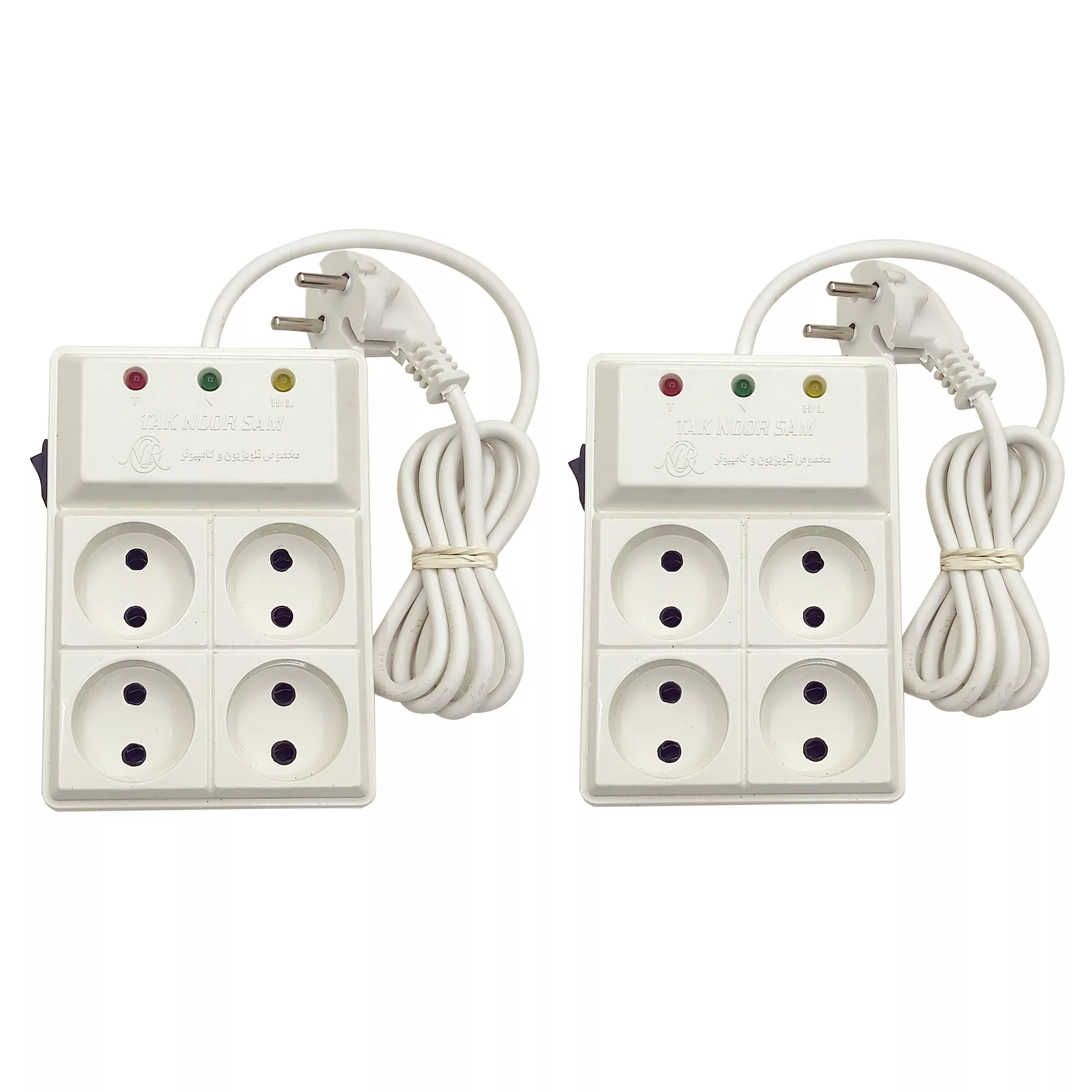 محافظ ولتاژ تک نور مدل 4P_3M_4P-1.25M مجموعه 2 عددی