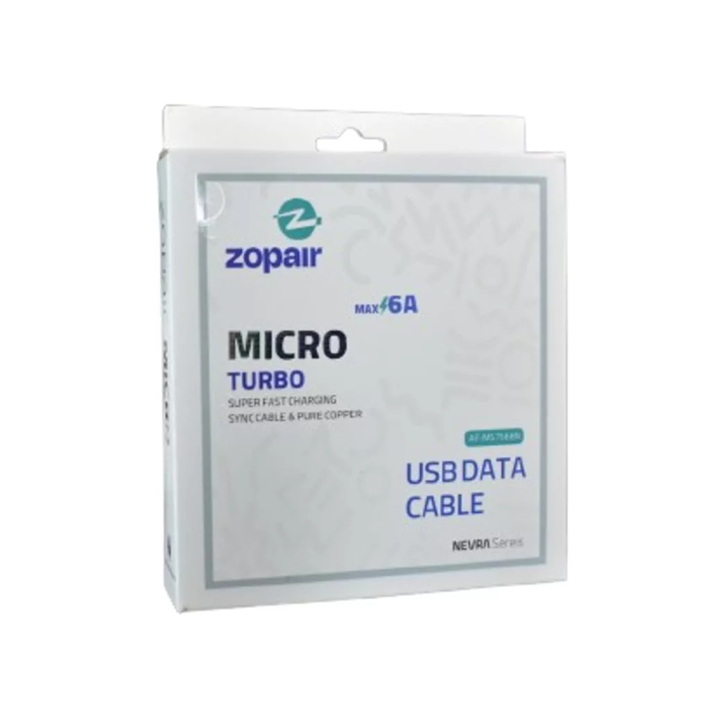 کابل تبدیل USB به microUSB زوپیر مدل NEVRA طول 1 متر