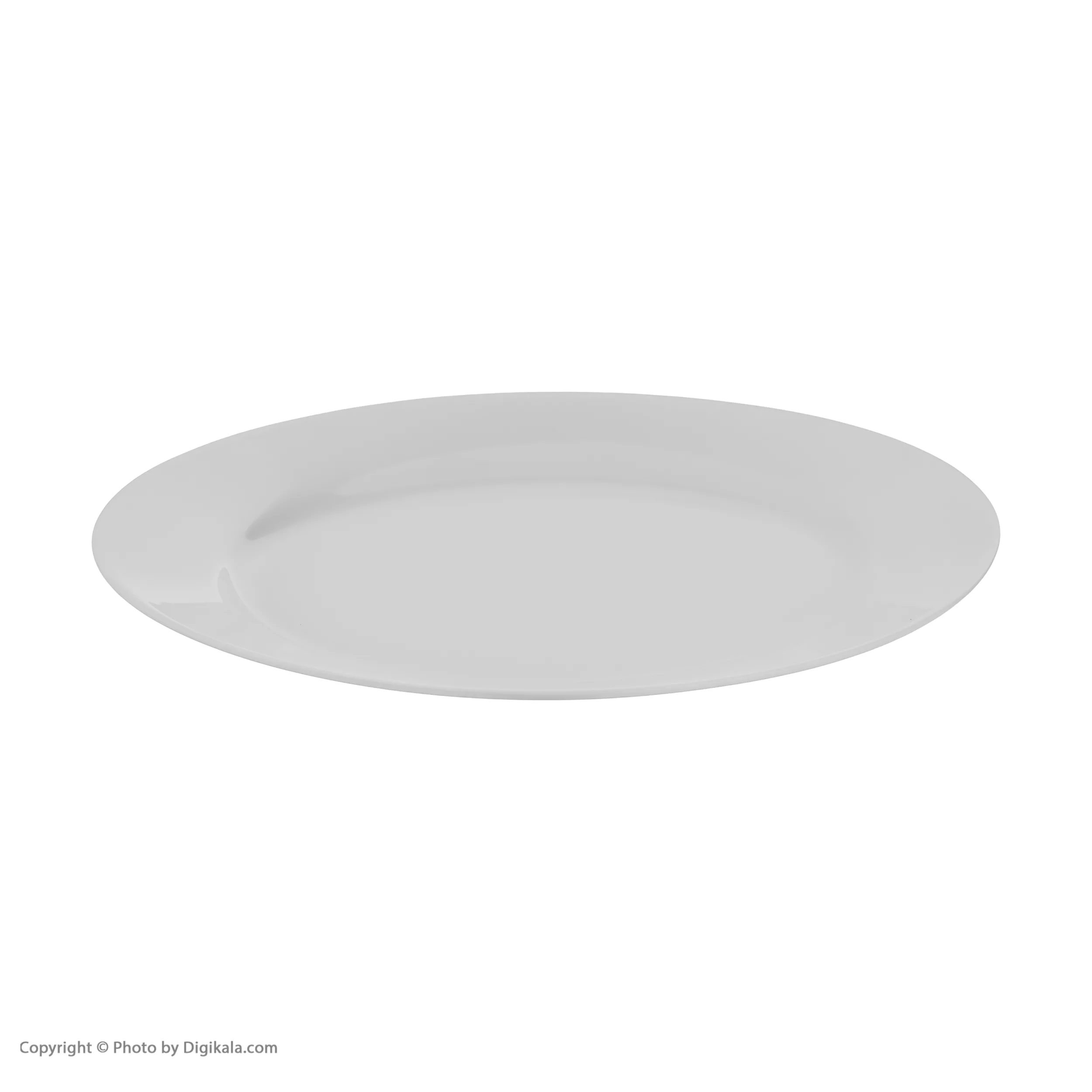 سرویس غذاخوری 28 پارچه چینی زرین ایران سری ایتالیا اف مدل White 2 درجه یک