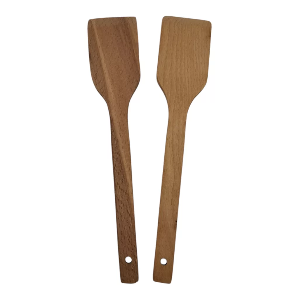 کفگیر مدل چوبی کد 11 مجموعه 2 عددی