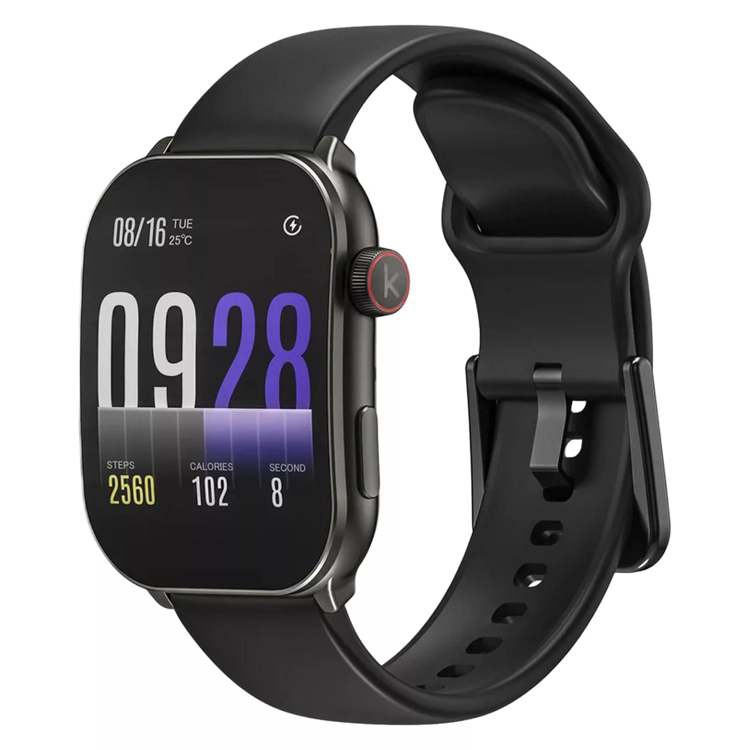 ساعت هوشمند کیسلکت مدل Balancs، مناسب برای ورزش، پایش وضیعت خواب، قابلیت نمایش سطح اکسیژن خون، بند سیلیکون