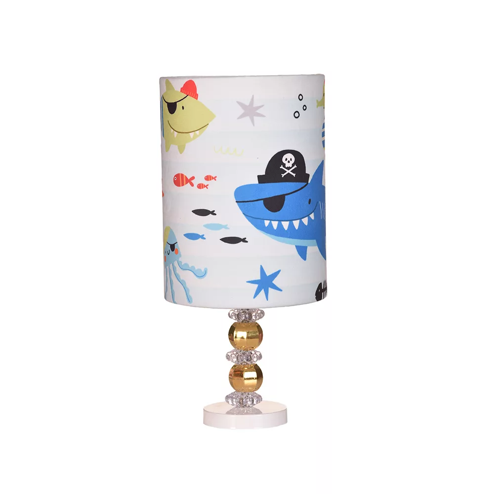 لوستر و آباژور کودک مدل کوسه ماهی دریایی