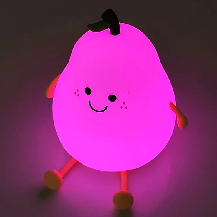 چراغ خواب طرح گلابی مدل 9 حالته