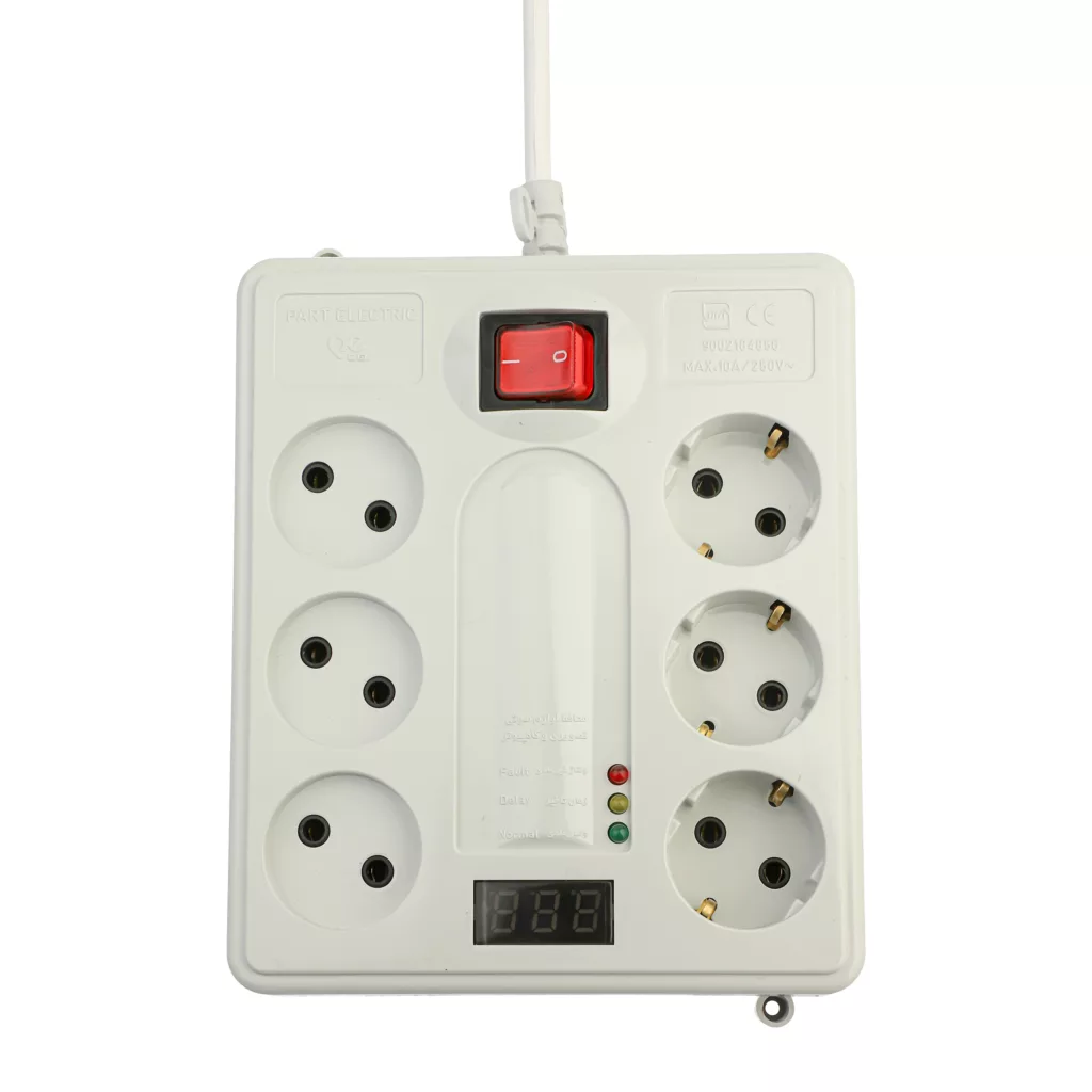 چند راهی برق و محافظ پارت الکتریک کد 20607